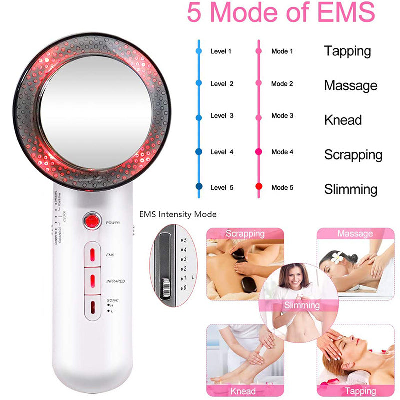 Three-in-one Slimming Weight Loss Fat Burning Massager