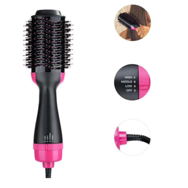 Multifunctional 2 In 1 Hot Air Hair Comb Hair Dryer Volumizer